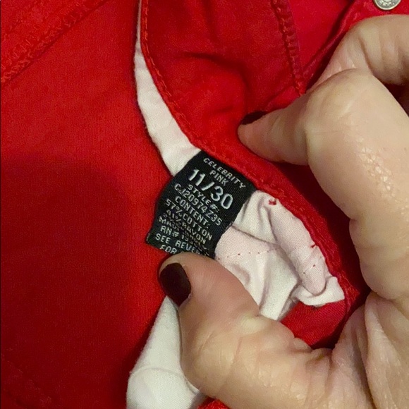 Celebrity pink red skinny pants - Picture 2 of 4